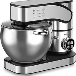LANCEMATES 12L Multi-Function Food Processor: Automatic Kneading, Egg Beating, & Noodle Making for Efficient Cooking-image-60