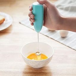 RENDROPS™ - Portable Hand Blender for Lassi, Milk, Cold/Hot Coffee, Egg Beater Mixer Battery Operated, Assorted Color-picture-23