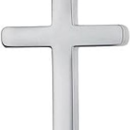 Peora Stainless Steel Christian Cross Pendant Chain Necklace Stylish Jewellery Gift for Men & Women (PX9P48)-image-62
