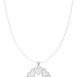 ANAYRA 925 Sterling Silver Hallmark Certified Locket for Women | Trendy Silver Fine Jewellery | Great Choice for Gifting-image-9