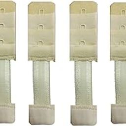 Dolly Plus Bra Extender 3×1 Hook Extender with Elastic (Skin, 6)-0