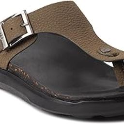id Men's Casual | Comfortable | Stylish Olive Thong Sandals-picture-3