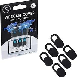 Webcam Cover Slider, Smartphone Mobile Protector Thin Laptop Camera Cover Slider Blocker Compatible for Notebook Laptop PC Protect Your Privacy Security (Total 6 Pcs - Black)-14