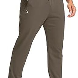 Men's Fleece Lined Winter Pants with 3 Zipper Pockets Warm Athletic Joggers Workout Running Sweatpants for Men Treck Pant-picture-8