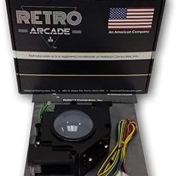 3 Inch Arcade Trackball With Interface Harness For Jamma 60 In 1 Multigame Pcb (White)-picture-10