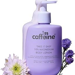 mCaffeine 10% Magnesium Body Lotion-300ml | Stress-Reduction & Better Sleep Lotion For Men & Women | Mild Vanilla Orchid Fragrance Calms & Soothes | Non-greasy 3% Cocoa Butter Blend Deeply Moisturizes-image-24