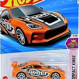 Hot Wheels k Case 1:64 diecast Toy Cars for Kids and Collectoers (Hot Wheels Toyota GR86 Cup - Compact Kings Orange)-image-57