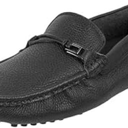 Men Classic Leather Driving Loafer Shoes-image-52