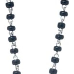 92.5 Silver Mangalsutra for Women | Classic Sarmanee Mangalsutra with One Bead 92.5 Sterling Silver Minimalist & Chic | Silver Gift for Women-image-37