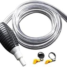 Portable Fuel Transfer Pump Kit, Manual High Flow Fuel Transfer Pump with 2 Meter Pump Hose for Petrol/Diesel/Oil/Liquid/Water Fish Tank-picture-13