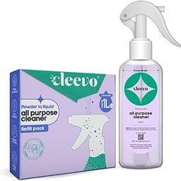 Cleevo All- Surface Cleaner- 1 Litre Bottle Pack | Plant-based Powerful Surface Cleaning Liquid for Tough Stains | Non-toxic Stain Remover for Home Surfaces Cleaning | Multi Surface Cleaner (Lavender)-16