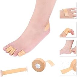 Kitssential® Foot Care Sticker Heel Grip Tape Foot Care Protector Anti Slip Feet Pad Adhesive Heel Insole Cushion Shoe Tape for Skin Tape Bandages for Friction on Feet, Toes, Hands, Shoes (Pack of 1)-image-28