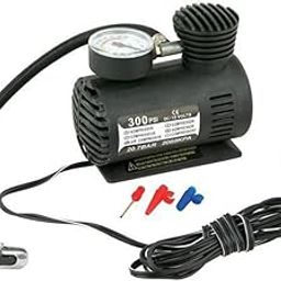 Veemoon Portable Inflator Air Compressor Car Tyre Inflator Metal Tire Inflator Air Inflator for Tires Tire Inflator Portable High Pressure Air Pump Vehicle Tyre Inflator Small Train-image-41