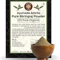 Ayurveda Amrita Pure & Natural Bhringraj Powder For Hair & Scalp,100 Gm-image-73