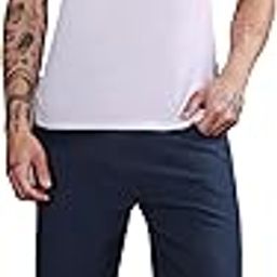 Premium Men's Ribbed Cotton Shorts with Zip Pocket-image-70