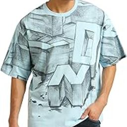 pepe jeans Men's Cotton Oversized Fit T-Shirt-picture-12