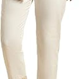 Women High Rise Cotton Blend Slim Pants | Cotton Blend Slim Pants | Trousers-image-100