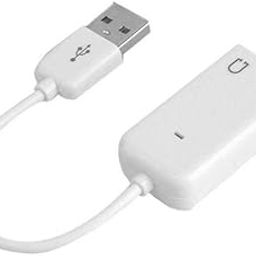 External Sound Card USB to 3.5mm Microphone and Audio aux Adapter USB 7.1 USB Sound Card Audio Interface for Computer-10