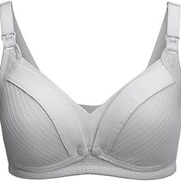 Women's Cotton Lightly Padded Wire Free Maternity Bra-image-24