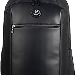 Arctic Fox Aero Backpack |32 Ltr Capacity|Water Resistant|2 Compartments |Padded & Adjustable Strap| Water Bottle Holder|Rain Cover |Trolley sleeve |Multipurpose Backpack|15.6" Unisex Laptop Backpack-2