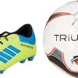 triumph Football Pu M-90 With Gowin Football Shoe Destroyer Cyan Size-6-picture-11