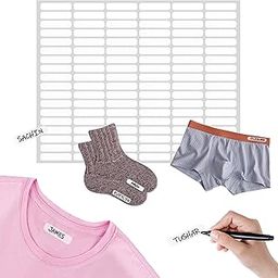 GLUN® Writeable Clothes Sticker, 106 Piece Pack, Durable Customised Clothing Labels, Stick The Label and Iron-image-10