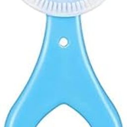 Smart Villa Traders U Shaped Kids Toothbrush For Kids 3-5 Years Children U Shape Toothbrush Baby Brush Teeth Cleaner Silicone Tooth Brush Head 360 Degree Cleansing Infant Toothbrush (Set Of 1 Pcs)-image-38