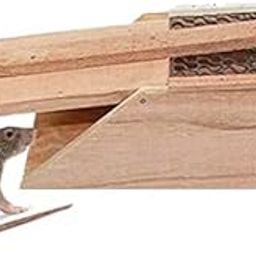 Red Champion Wooden Rat Trap for Catching Rat/Mouse/Rodent/Chipmunk/Squirrels, for Home (Wooden Old Style Mouse Trap)-picture-23