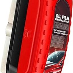 Hoaxer Multipurpose Vehicle Glass Oil Film Cleaning Brush Glass Oil Film Remover Simple to Use Windshield, Anti Rain Mist Cleaning Glass Brush with Remover, Improve Clarity and Visibility-image-50