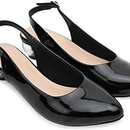 by Regal Women Round Heel Sling Back Pumps-image-96