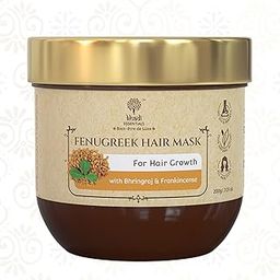 Khadi Essentials Amla Hair Mask For Dry And Frizzy Hair And Smoothening Hair With Methi For Hair Growth and Hair Fall Control, Sulphate & Paraben Free - 100gm-27