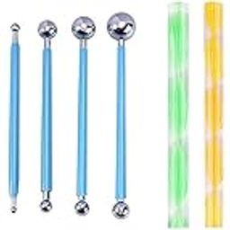 worison 17 Piece Ball And Wood Dotting And Mandala Tool Combo Set, Multicolor-52
