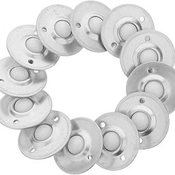 SKISUNO 12pcs Roller Bearings for Furniture Stable Support and Smooth Movement Wheel Design for Easy Rearranging of Sofas Cabinets and Shelves-image-58