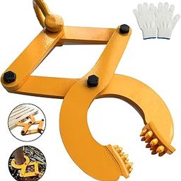 CooTentler 6090lbs Pallet Puller Clamp Heavy Duty Steel Single Scissor for Pulling Pallets, Woods, Trees, 8 Inches Bigger Jaw Opening Pallet Grabber-image-56