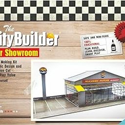 The CityBuilder CAR Showroom Model Making Kit 1:43 Scale O Gauge-30