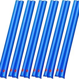 QWORK 5-Pack PVC Pool Water Bags, 8 Ft Double Chamber Water Tube Kit for Pool Cover, UV & Cold Resistant, Easy Fill & Drain, Pool Cover Weights for Inground Pool Cover, Water Bag for Winter Pool Cover-image-20