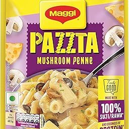 Maggi Pazzta Instant Pasta - Mushroom Penne, 68.5g Pouch-image-21