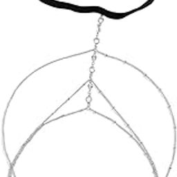 Thigh Chain for Women Easy to Wear Durable for Birthday Gift Summer Holiday Silver-image-67