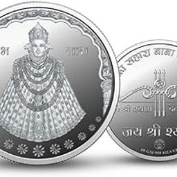 BIS Hallmarked Khatu Shyam Baba - 999 Pure Silver - Round Shape Coin (5g, 10g): Hindu Deity - Temple Offering - Devotional Gift - Religious Ceremonies - Blessings - Faith-image-78