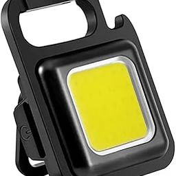 SIVANA's Mini Emergency COB LED Flashlight1000 Lumens | 4 Light Modes | USB Rechargeable | Keychain Torch with Magnet, Bottle Opener & Adjustable Bracket-image-51