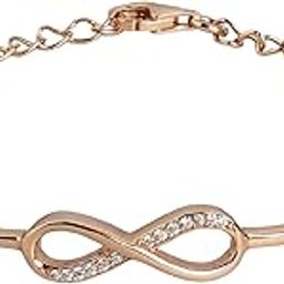 925 Sterling Silver Cubic Zirconia Modest Rose Gold Plating Cuff Bracelet | Gift for Women and Girls | With Certificate of Authenticity and 925 Hallmark |Rakhi Gift for Sister | Gift for Sister-image-37