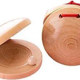 Enakshi (LABEL) Creations 12X Clapper Board Spanish DIY Hand Finger Castanets for Toddlers Party Adult|Toys & Hobbies | Educational | Music & Art-image-27