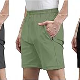 SHINE N' SHOW - FOREVER GORGEOUS Men Shorts || Men Shorts Casual || Men's Regular Shorts Outdoor Quick Dry Lightweight Sports Shorts 2 Zipper Pockets (Short)-picture-11