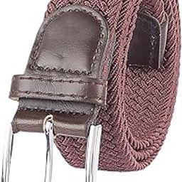 Stretchable Braided Woven Fabric Belt for Men and Women, Fits on upto 40 inch waist size-image-31
