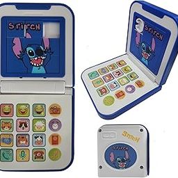 Toy Station Baby Cell Phone Toy with Puzzle , Toddler Flip Smartphone Pretend Play Sound, Kids Music Learning Montessori Travel Game,Children Boy Girl 1 2 3 4 5 6 Yrs (Folding Puzzle Mobile - Blue)-8