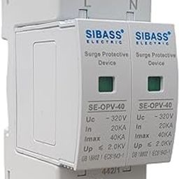Kenbrook Solar Sibass AC SPD Surge Protection Device 320V 2 Pole (Single Phase)-0