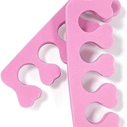 Feelhigh Finger Toe Separator Soft Sponge Divider Nail Paint Protector Nail Art Manicure Pedicure Tool-Multicolor (02 Count)-20