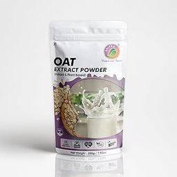 Saipro Oat milk Powder 200 g, makes ~2.5 Litre Plant based milk(18.8 gm high protein) Oat Extract Powder of Nordic & Australian oats| Lactose free,Dairy free oat milk 100% Plant based Oat Extract Powder of Nordic & Australian oats| Lactose free, Dairy free oat milk For Bevarges |Food| No added Color, No Preservatives, Sugar free, Diabetic friendly-14