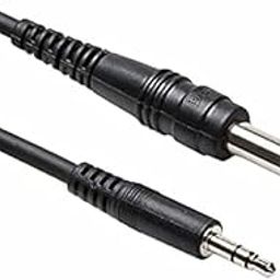 Hybite p38 Mono Male 6.3 mm to 3.5 mm Stereo EP Male Digital mic Cable for Amplifier DJ Console,Mixers & Guitar 5 M,Black-12