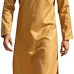Mustard Self Weaving Decent Cotton Fabric Kurta Pyjama Set-image-25